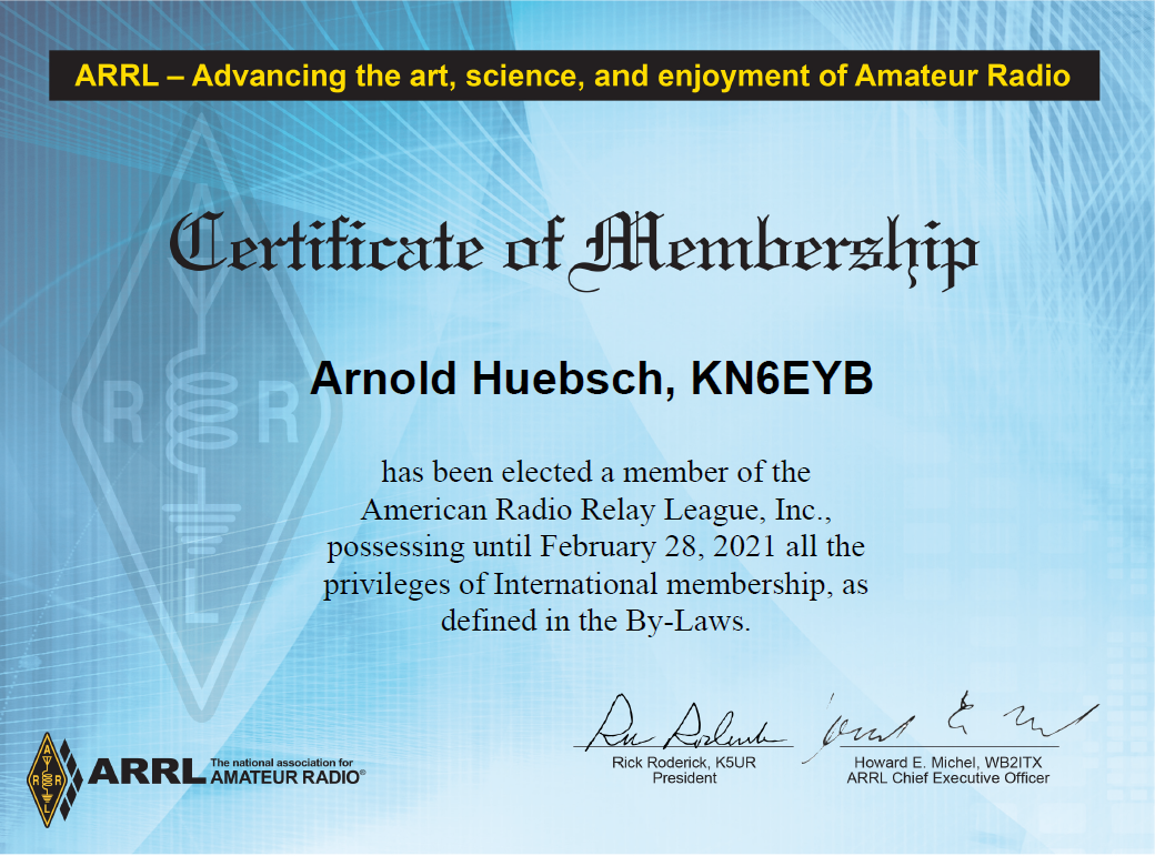 Yearly Certificate