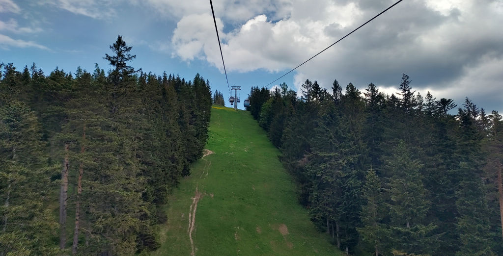 Seilbahnfahrt