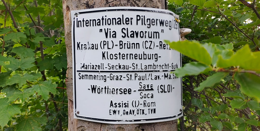 Weitwanderwegtafel