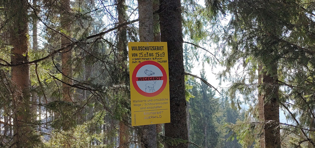Hinweistafel