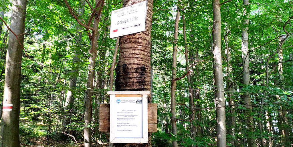 Hinweisschild