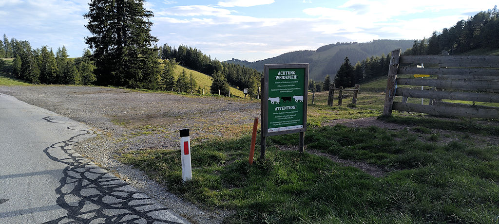 Privatparkplatz