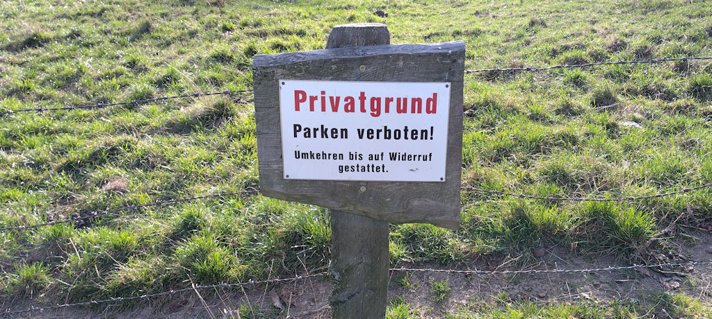 Verbotschild 