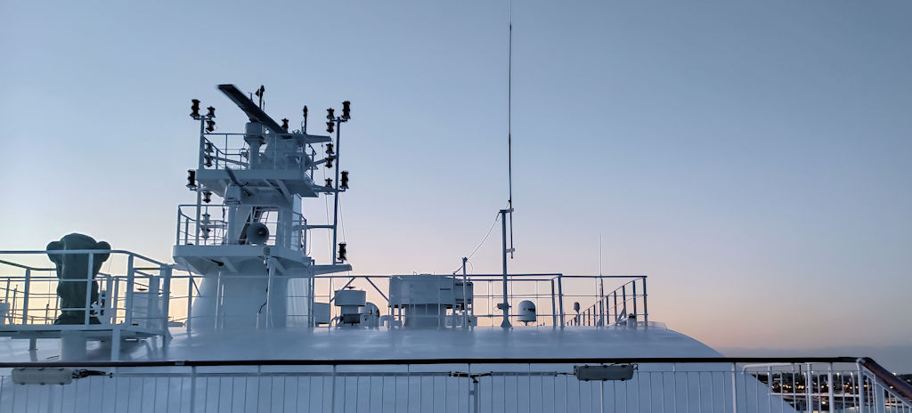 Antennen am Schiff