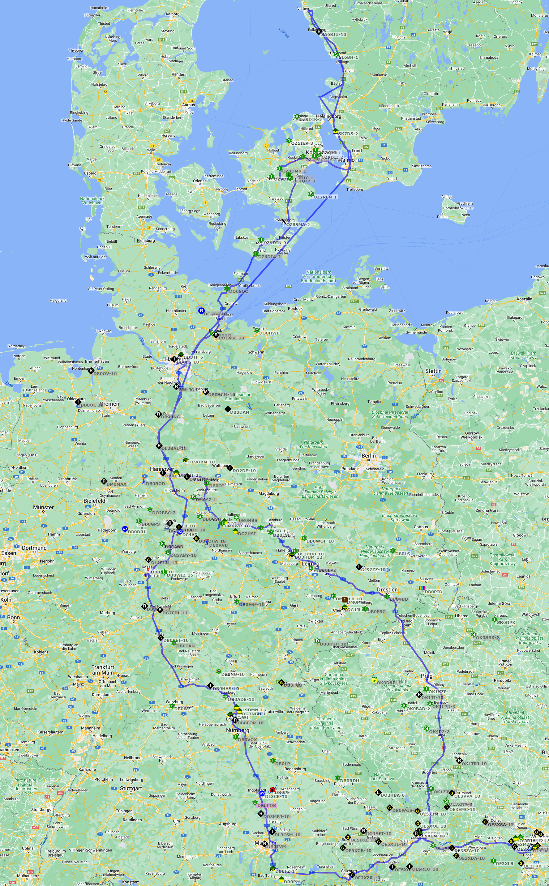 Reiseroute